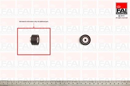 FAI AUTOPARTS Паразитный / Ведущий ролик, зубчатый ремень T9271